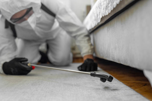 Professional Termite Control technician working in Bixby, OK